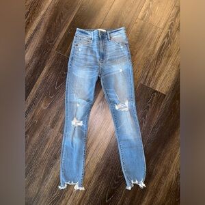 High rise super skinny ankle Jean. Size 26